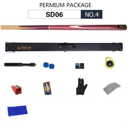 Jianying Billiards Club Set Black Eight British Snooker Billiards Club Pool Cue Billiard Accessories
