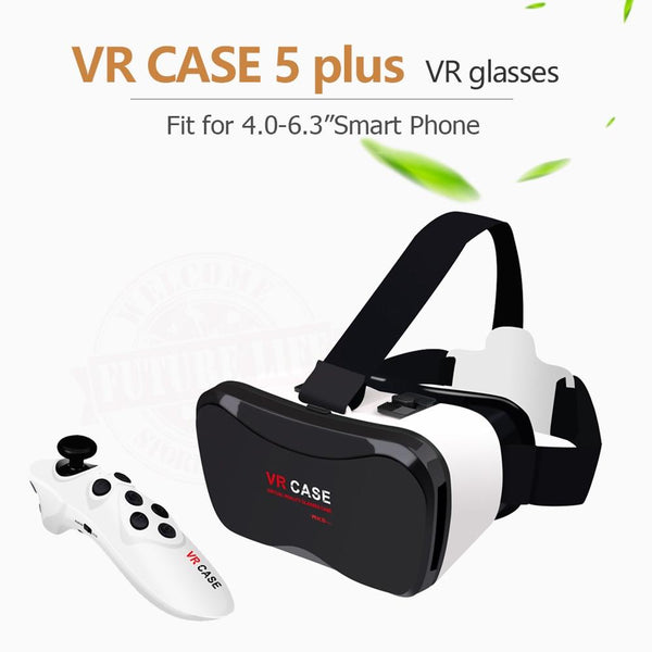 Hot Sale Google Cardboard VR CASE 5Plus PK Bobovr Z4,VR Box 2.0 VR Virtual Reality 3D Glasses Wireless Bluetooth Mouse/Gamepad