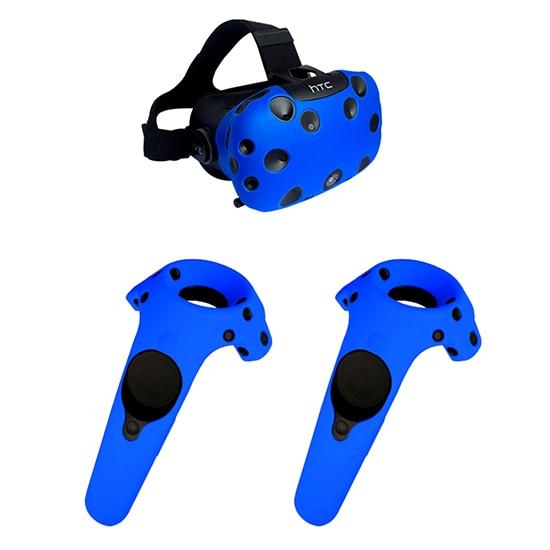For HTC Vive Headset VR Silicone Case Cover VR Glasses Helmet Controller Handle Case Skin Shell VIRTUAL REALITY Accessories