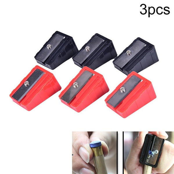 3pcs Cue Tip Shape Corrector Billiards Snooker Pool Tool Snooker Accessories