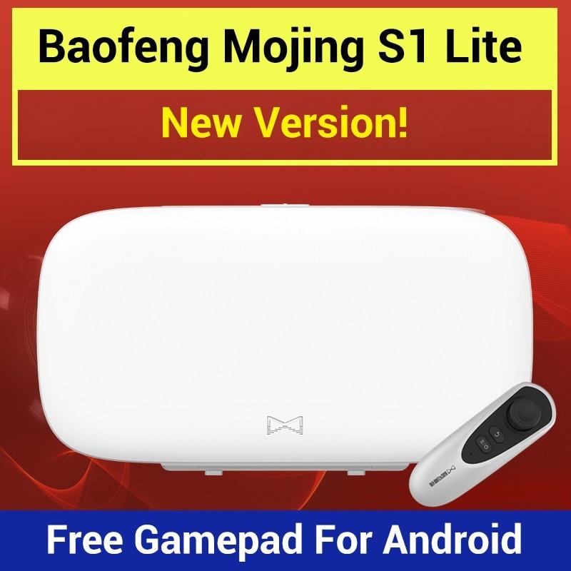 New Baofeng Mojing S1 3D Glasses Virtual Reality Glasses VR Headset 110 Fresnel Lens + Bluetooth Remote Controls for Smartphone