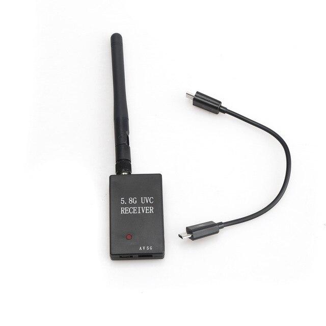 Nartor FPV Mini 5.8G 150CH Mini FPV Receiver UVC Video Downlink OTG VR Android Phone