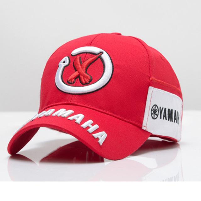 New Black Red F1 racing cap Car Motocycle Racing MOTO GP VR 99 rossi Embroidery hiphop cotton trucker Yamaha Baseball Cap Hat