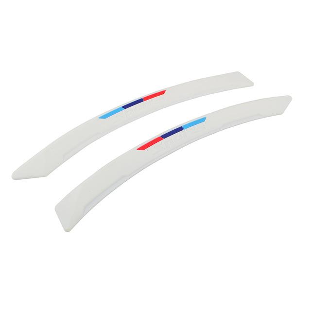 VR RACING - 2 Pcs Car Fender Flares Arch Wheel Eyebrow Protector/mudguards Sticker Universal VR-CFF03