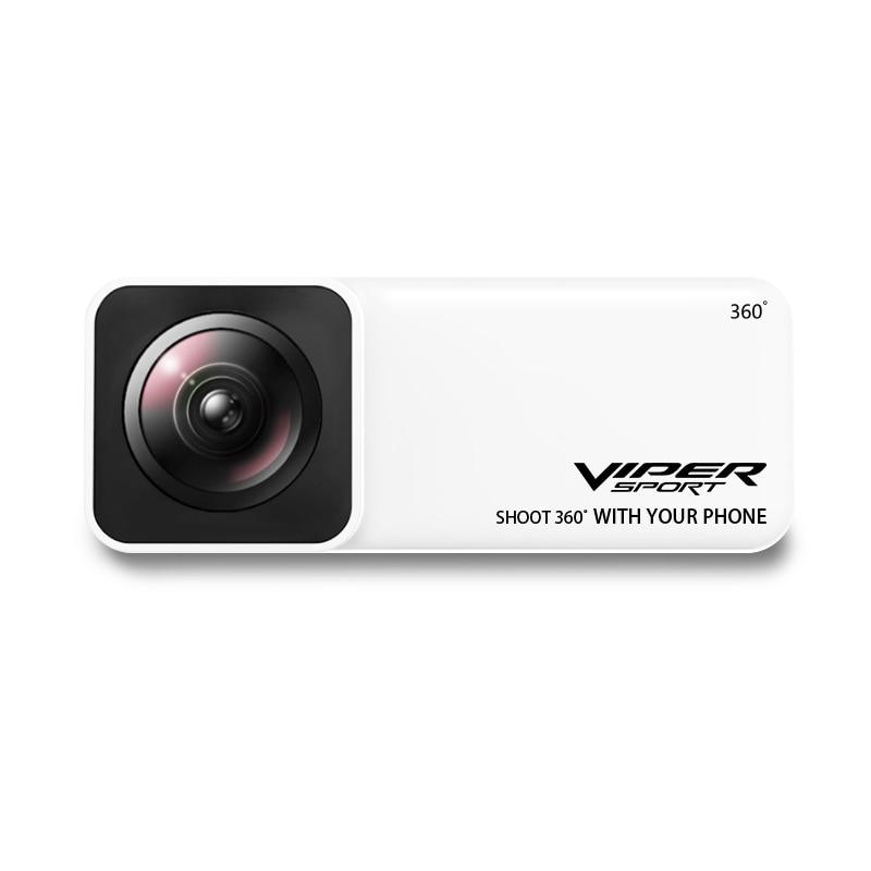 Viper Panoramic Lens 360 Degrees Capturing Camera AR VR Wide Angle Fisheye Lens Panoclip for iPhone 7 / 8
