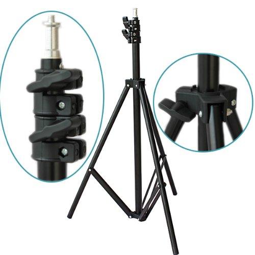2M 7ft Light Lamp Umbrella Stand Tripod Lighting Kit for HTC Vive VR Youtube Videos Shooting Photographic Softbox Stand CD05 Y