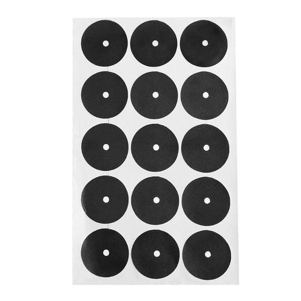 15pcs Billiard Point Stickers Black Table Spots White Ball Locator Sticker Snooker Pool Accessories American/English