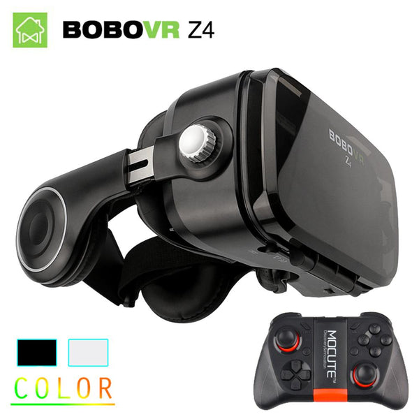 Original BOBOVR Z4 3D Virtual Reality VR Glasses Headset Stereo Box BOBO VR for Smartphone with Remote