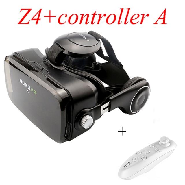 Original BOBOVR Z4 3D Virtual Reality VR Glasses Headset Stereo Box BOBO VR for Smartphone with Remote
