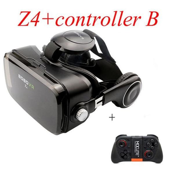 Original BOBOVR Z4 3D Virtual Reality VR Glasses Headset Stereo Box BOBO VR for Smartphone with Remote