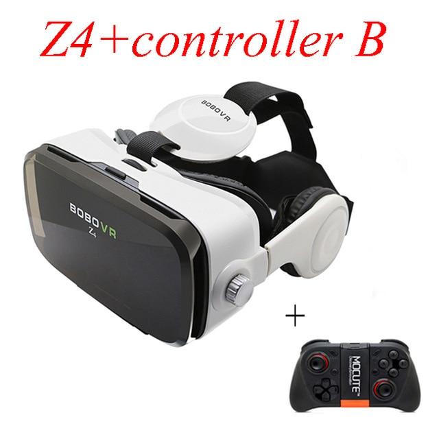 Original BOBOVR Z4 3D Virtual Reality VR Glasses Headset Stereo Box BOBO VR for Smartphone with Remote