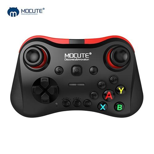 Mocute 056 Bluetooth Gamepad Android Wireless Joystick VR Controller Mobile Joypad for PUBG Smartphone Smart TV BOX PC + Holder
