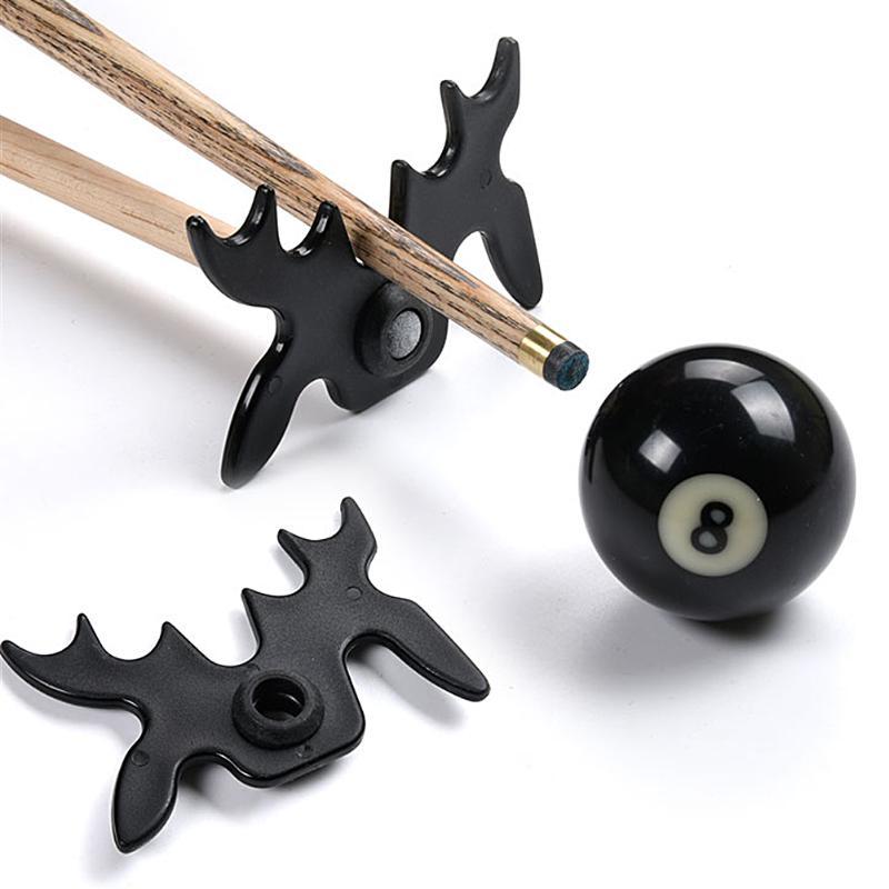 Plastic billiards cue rack bridge head billiards cross antlers rod holder snooker pool cue stick frame pole rack rod Accessory