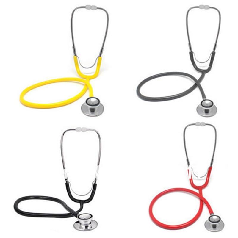 Professional Stethoscope Aid Single Headed Stethoscope Portable Medical For Doctor Auscultation Device Equipment Tool DC88
