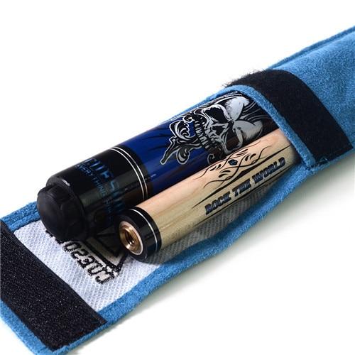 CUESOUL Rockin Series Snooker Billiards Maple 13mm Tip Pool Cue Stick Set With Blue Carrying Cue Bag 57" 21oz Billiard Cue