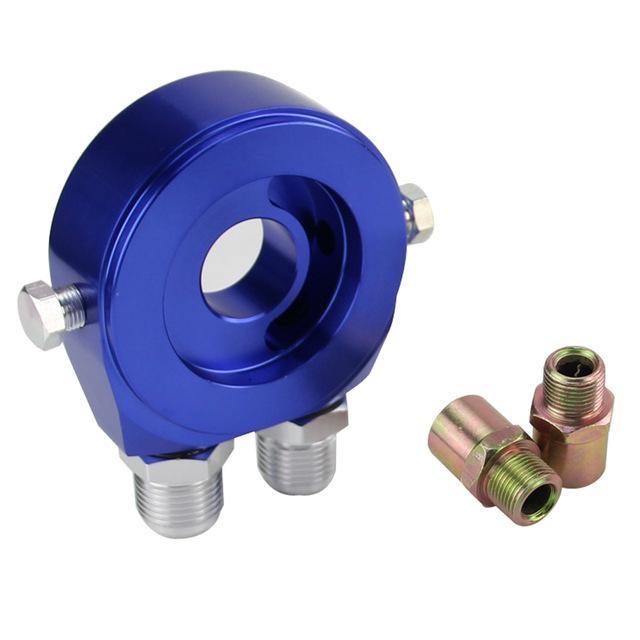 VR RACING - Universal Aluminum Sandwich Oil Adapter Filter Cooler Plate Kit AN10 VR6721
