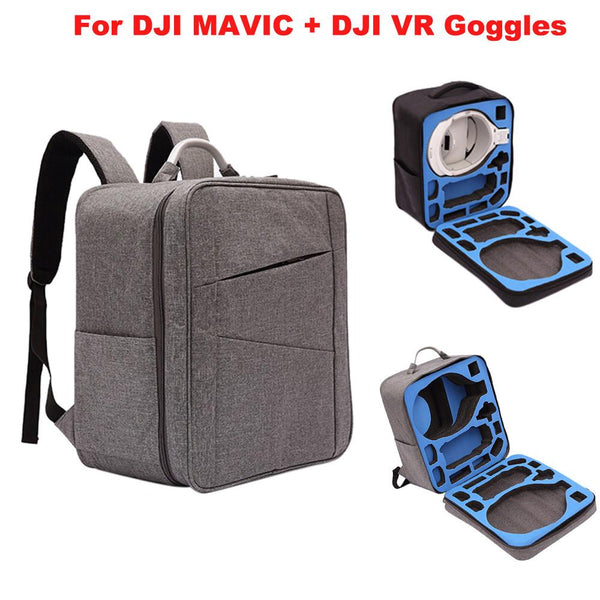Drone Backpack Waterproof Shoulder Bag Storage Case For DJI Mavic Pro RC Drone + DJI VR Goggles 20J Drop Shipping