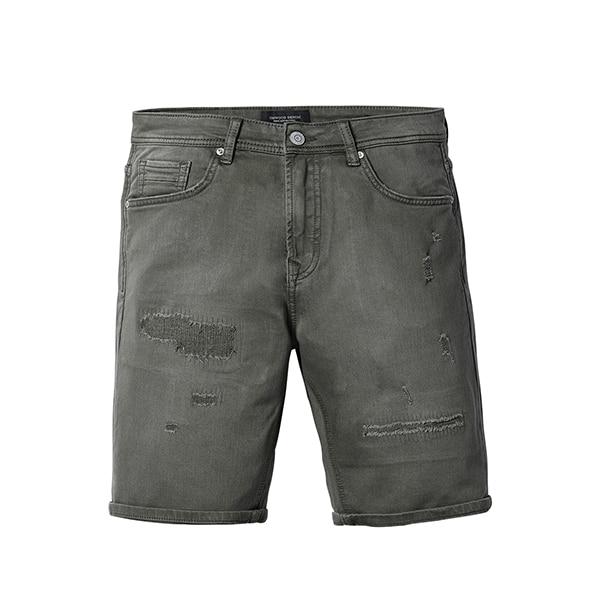 SIMWOOD Brand Denim Shorts Male New 2019 Summer Shorts Men Fashion Hole Ripped Jeans Slim Fit Plus Size Fashion Clothing 180180