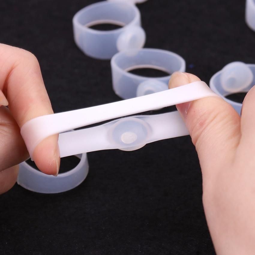2PCS/pair Magnetic Therapy Slimming Toe Rings Fast Lose Weight Burn Fat Reduce Fats Body Silicone Foot Massage Toe Rings