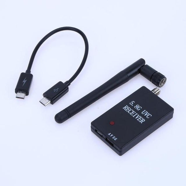 Nartor FPV Mini 5.8G 150CH Mini FPV Receiver UVC Video Downlink OTG VR Android Phone