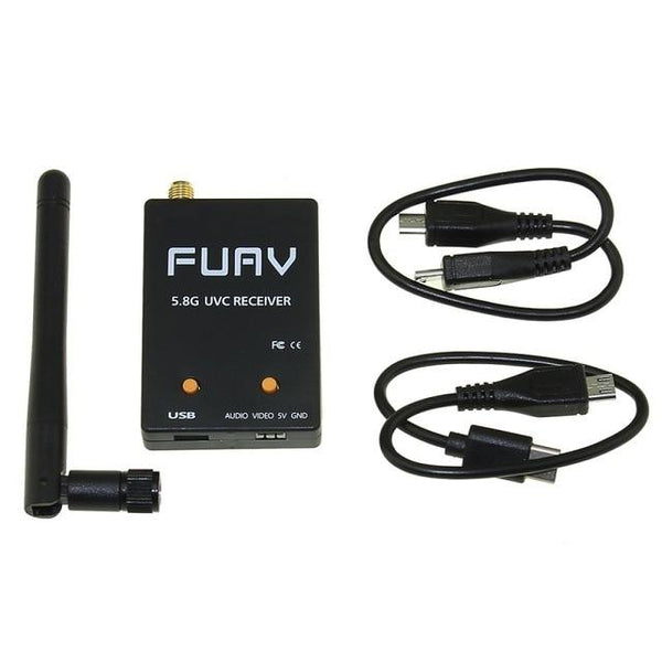 FUAV Mini OTG Receiver 5.8G 150CH Mini FPV Receiver UVC Video Downlink OTG VR Android Phone