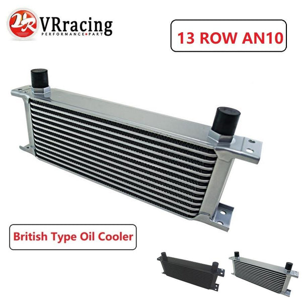 VR RACING - 13 ROW AN-10AN UNIVERSAL ENGINE TRANSMISSION OIL COOLER VR7013