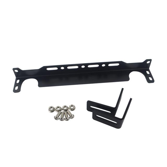 VR - New British type Universal Engine Oil Cooler Mounting Bracket Kit 2mm Thickness Aluminum VR-OCB01