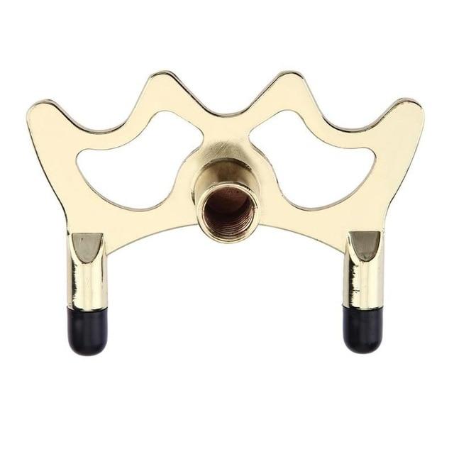 Metal Anti-slip Snooker Billiards Cue Rack Bridge Head Billiards Cross Rod Holder Pool Stikc Frame Accessory L/H Antlers Durable