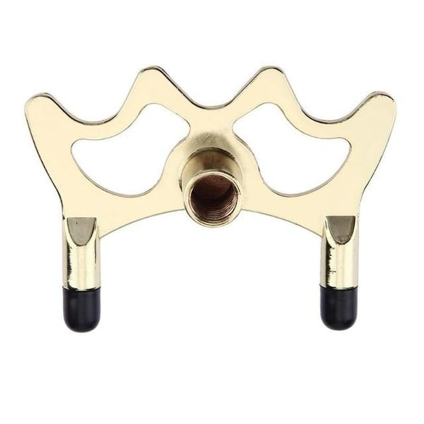 Metal Anti-slip Snooker Billiards Cue Rack Bridge Head Billiards Cross Rod Holder Pool Stikc Frame Accessory L/H Antlers Durable