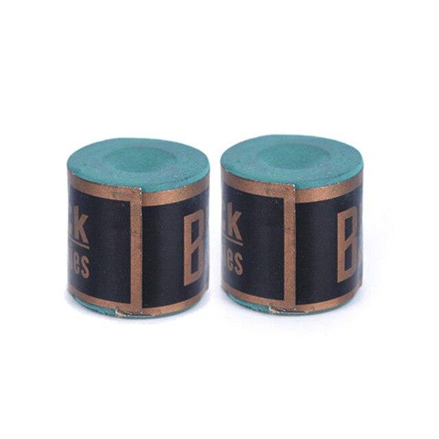 2pcs Billiard Chalks Pool Cue Stick Snooker Cylindrical Non-toxic No-slip Accessories ALS88