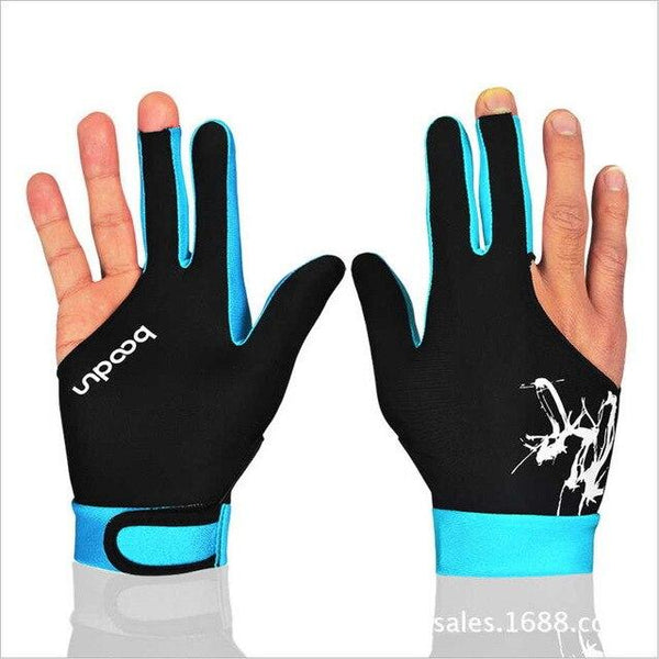 Boodun 1 Piece 3 Fingers Billiard Right Hand Gloves biljart handschoenen Lycra anti skid Glove Snooker instruments accessories