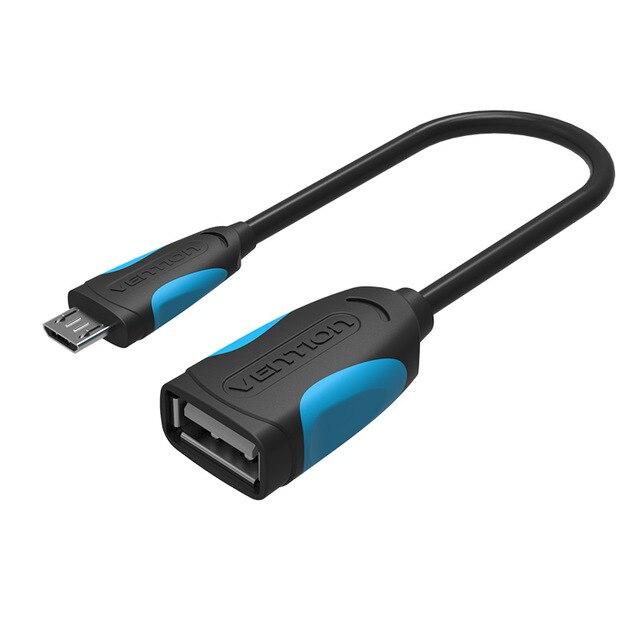 Vention OTG Adapter Micro USB to USB 2.0 Converter OTG Cable for Android Samsung Galaxy Xiaomi Tablet Pc to Flash Mouse Keyboard