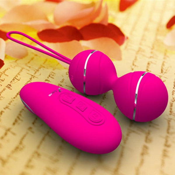 Vaginal Tight Balls Silicone Vibrating Egg Remote Control Kegel Balls Vibrator Geisha Ball ben Wa Ball Adults Sex Toys For Woman