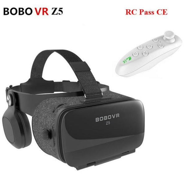 BOBOVR Z5 3D Cardboard Helmet 120 FOV Virtual Reality Vr Box Glasses Android Cardboard Stereo Headset Box for 4.7-6.2' Phone