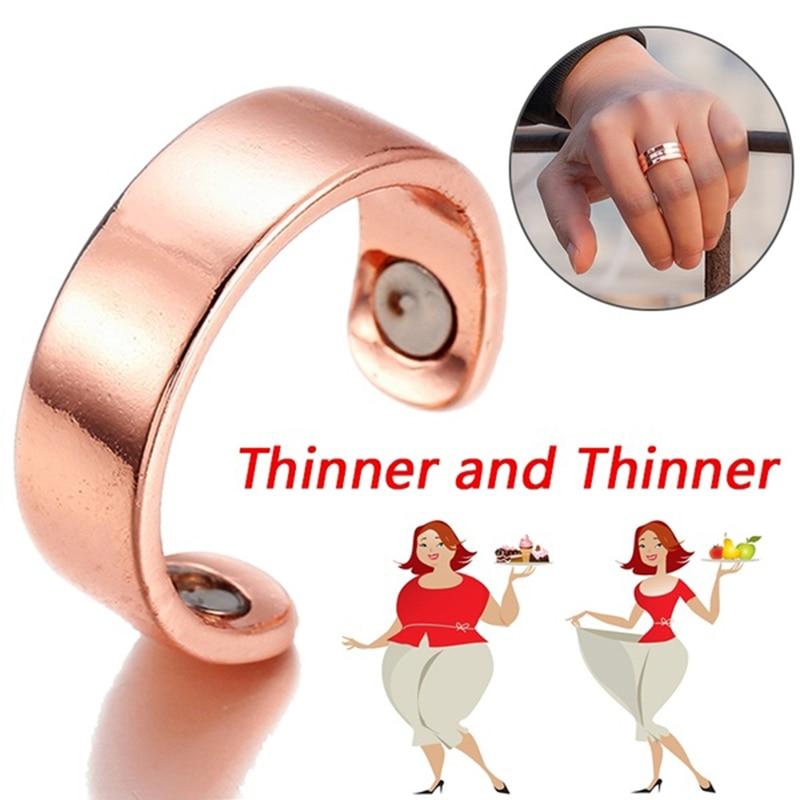 Magnetic Slimming Ring Keep Slim Fitness Acupoints Stud Weight Loss Keep Fit Slimming Ring Fat Burning Slimming Products Health