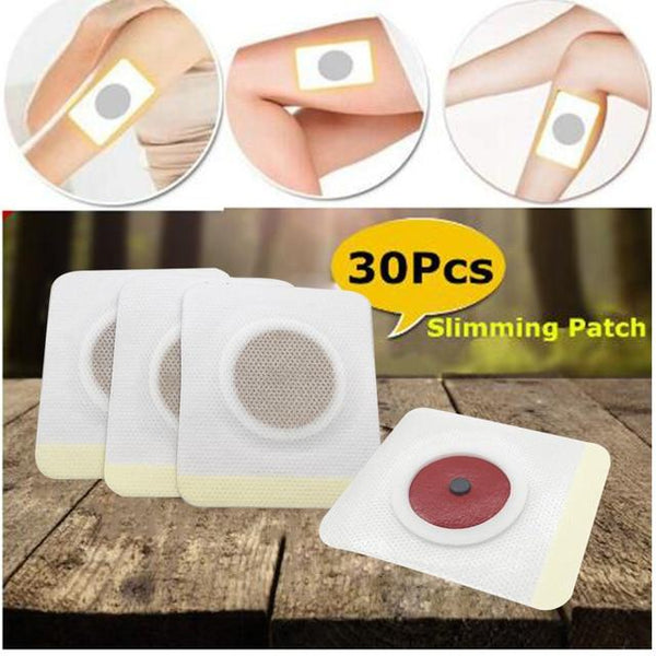 30pcs Slim Patch Stomach Fat Burning Navel Stick Slimming Weight Loss Burn Fat Anti Cellulite Cream Parches Adesivo Emagrecedor