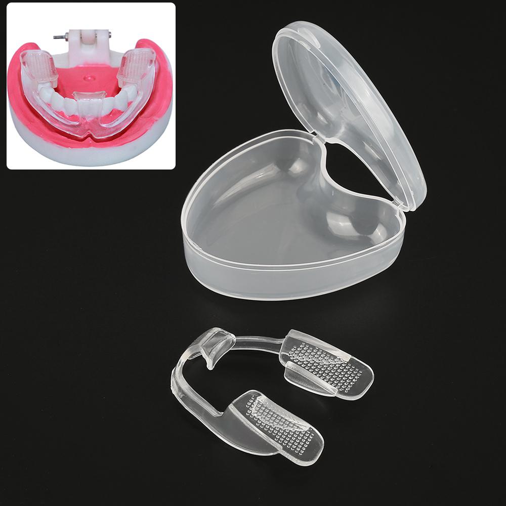 Dental Health Oral Care Teeth Brace Dental Mouth Guard Bruxism Splint Night Teeth Tooth Grinding+Storage Case Sleeping Aid Tool
