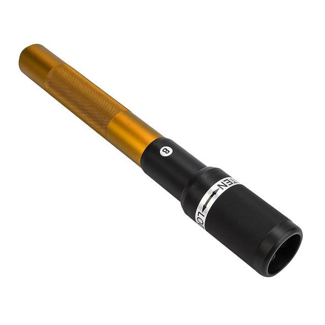 12.6 Inch Pool Cue Extension Extender Push on Telescopic Snooker Billiard Pool Cue Long Extension Stick Billiard Accessories