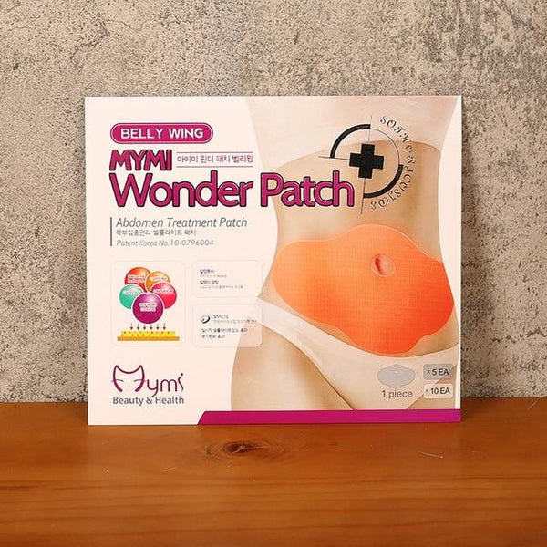 10 Pcs Mymi Wonder Patch Quick Slimming Patch Belly Slim Patch Abdomen Slimming Fat Burning Navel Stick Weight Loss Slimer Tool