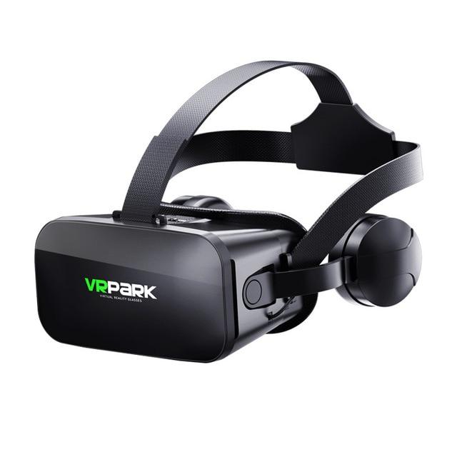 J20 Casque VR Virtual Reality Glasses 3D Goggles Headset Helmet For Smartphone Google Cardboard Stereo For xiaomi huawei