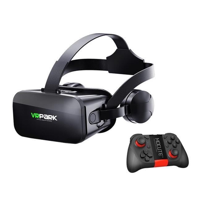 J20 Casque VR Virtual Reality Glasses 3D Goggles Headset Helmet For Smartphone Google Cardboard Stereo For xiaomi huawei