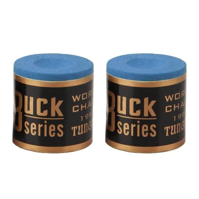 New 2pcs/set Billiard Chalks Pool Cue Stick Chalk Snooker Billiard Accessories Easy Powder Billiard Chalk Wholesale 4 Colors