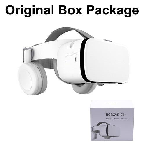 BOBOVR Z6 Upgrade 3D Glasses VR Headset Google Cardboard Bluetooth Virtual Reality Glasses Wireless VR Helmet For Smartphones