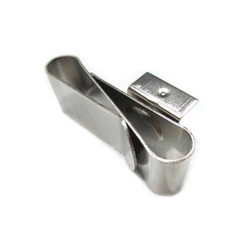 Strong Magnetic Billiard Ball Pool Cue Chalk Holder Stainless Steel S Shape Clip Compact Size Portable Professional Snooker Acce