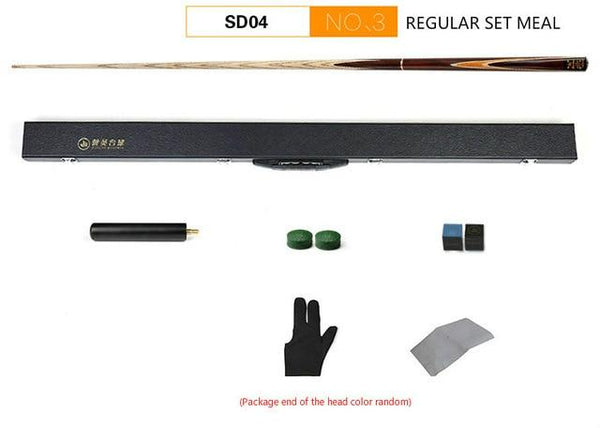 Jianying Billiard Club Set British Snooker Billiard Cue Single Hand Rod Pool Cue Accesoires SD04