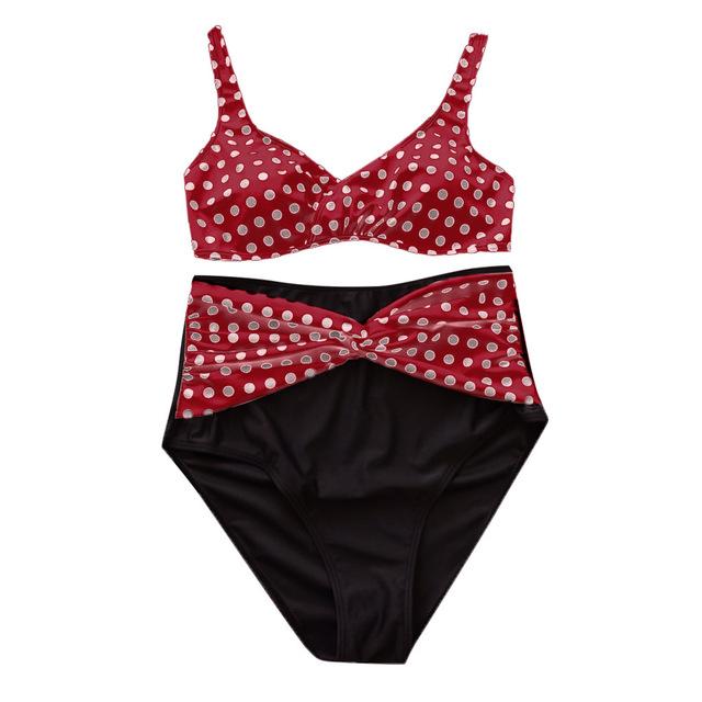 Plus Size Two Piece Swimsuit Push Up 2 Piece Tankini 2019 Big Size Swimming Suit For Women Drop Shipping Maio Feminino Praia