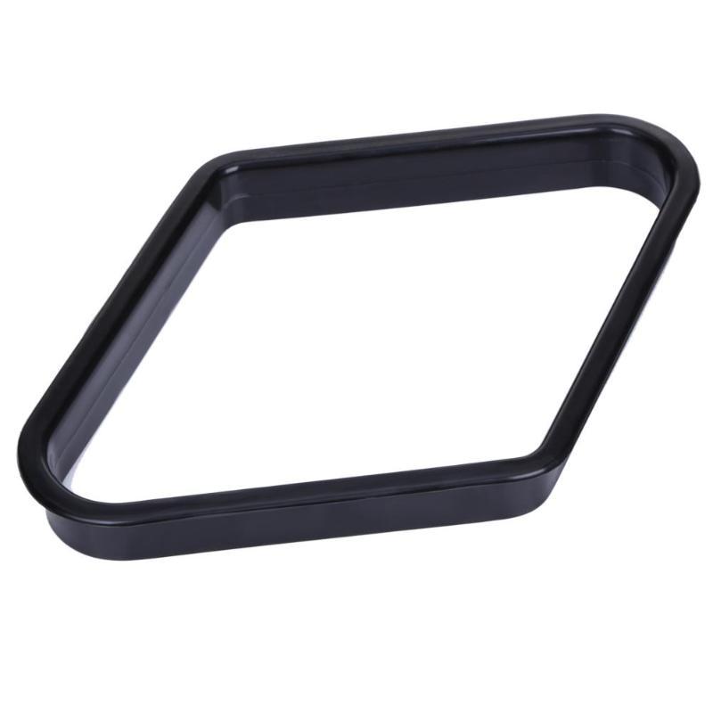 Billiards 9 Ball Pool Table Triangle Rack Heavy Duty Black Plastic