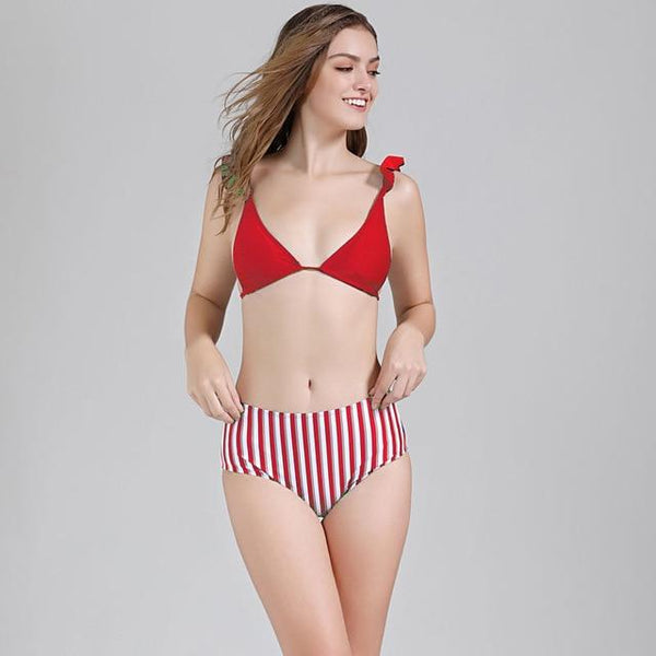 Bikini 2019 Swimwsuit Women Sexy Swimwear Push up Bikini Bandage Halter Bikini Set Low Waist Padded Beachwear Drop shipping S-XL