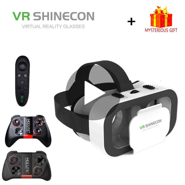 VR Shinecon G05A Helmet 3D Glasses Virtual Reality For iPhone Android Smartphone Smart Phone Goggles Casque Len Gaming Lunette
