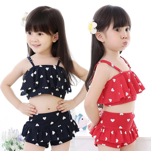 Latest Bikini Swimwear Girl Children Swimsuit Children Swimming Wear Skirt Sexy Bikini Swimsuit Kids Underwear Swimwear